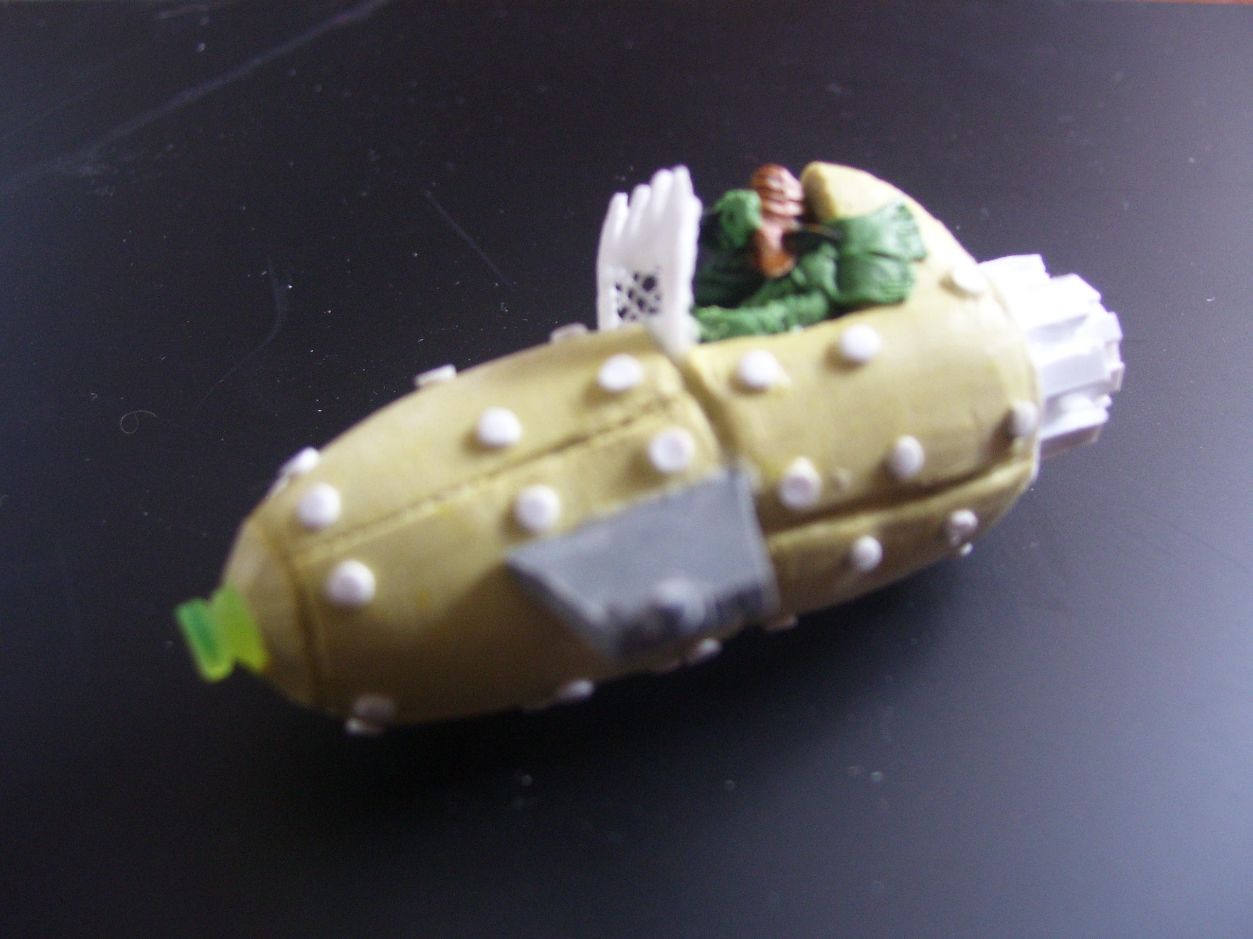 Warhammer 40k Orchi Forge World Grot Bomb - Confezione Originale (Usato) - Foto 2